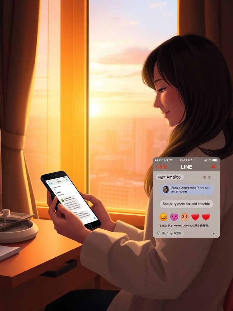 LINEのミュートメッセージでスタンプを送る方法 1 LINEのミュートメッセージでスタンプを送る方法